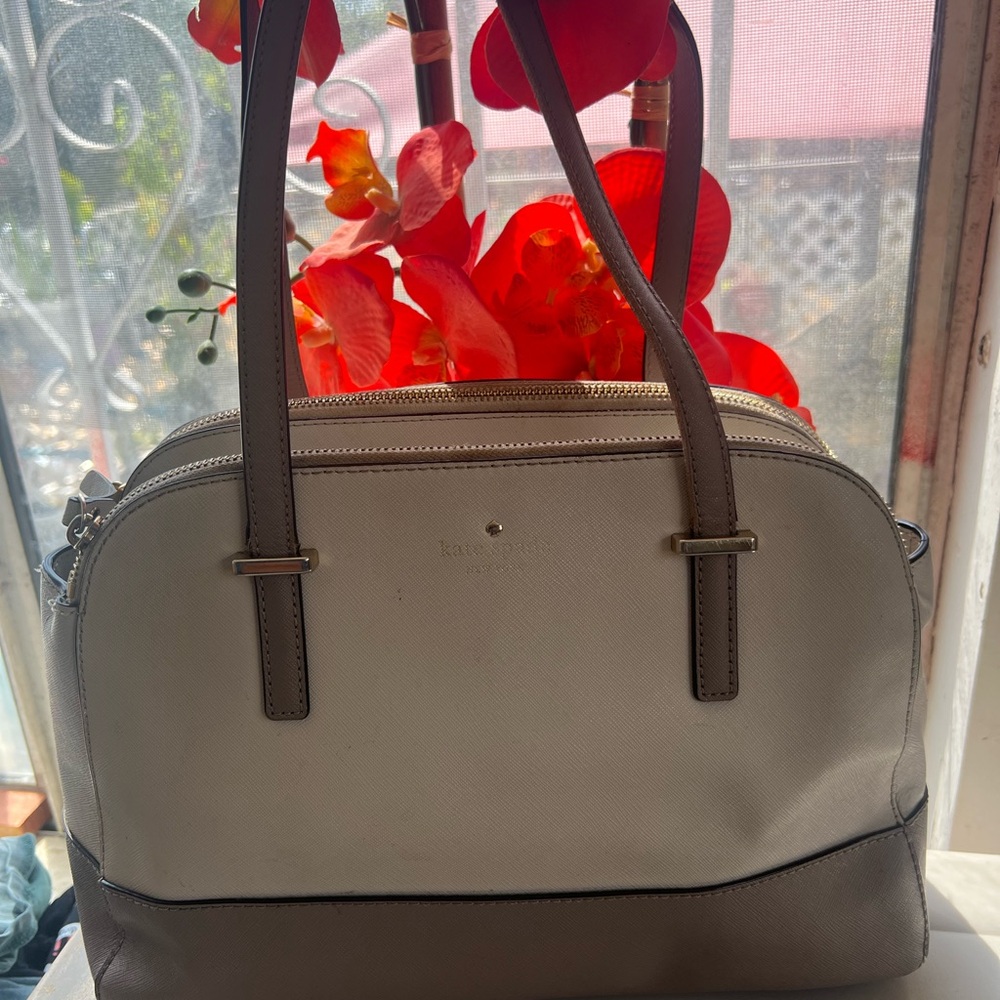 Kate Spade Cream and Tan Women's Bag
